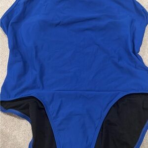 Jolyn Clothing Kids Blue and Black Bodysuit